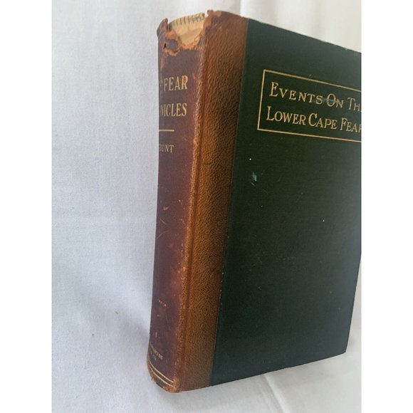 RARE "Events on the Lower Cape Fear" James Sprunt, 1914 North Carolina History - Picture 2 of 10